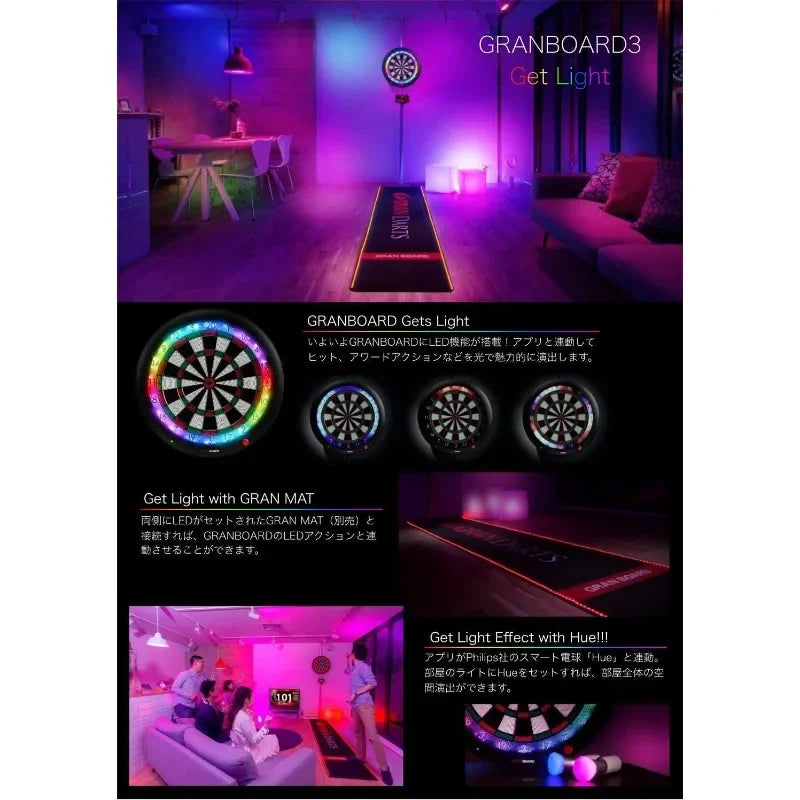 Popular| 3s Bluetooth Electronic Dartboard - Blue-Unique features