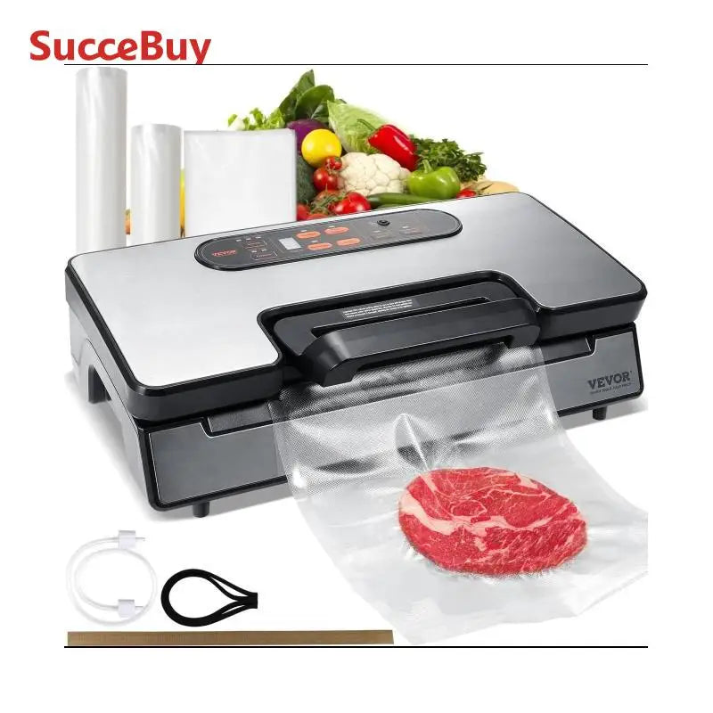 SucceBuy 130W Vacuum Sealer Food Packaging Machine