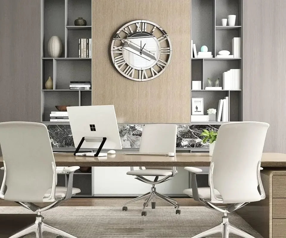 24" Large Decorative Wall Clock Decorative