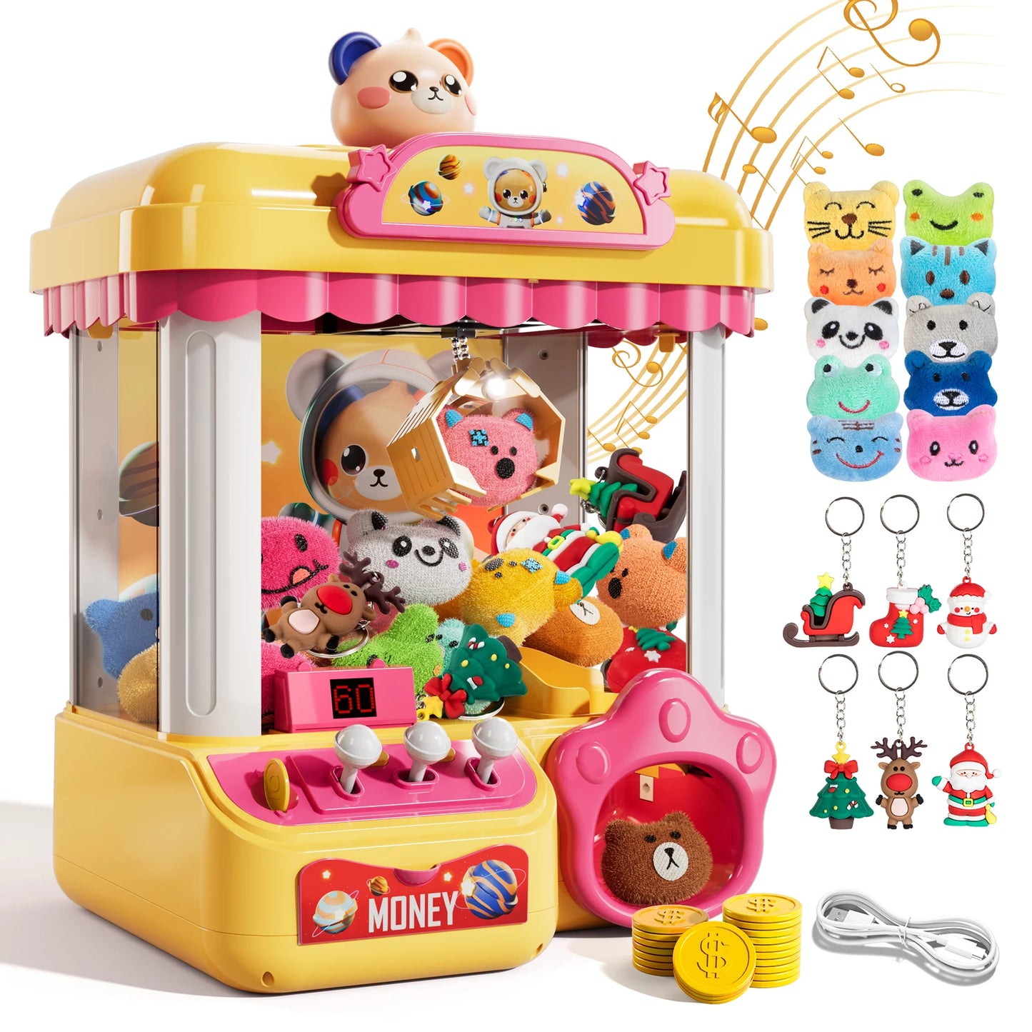 Mini Claw Doll Machine for Kids