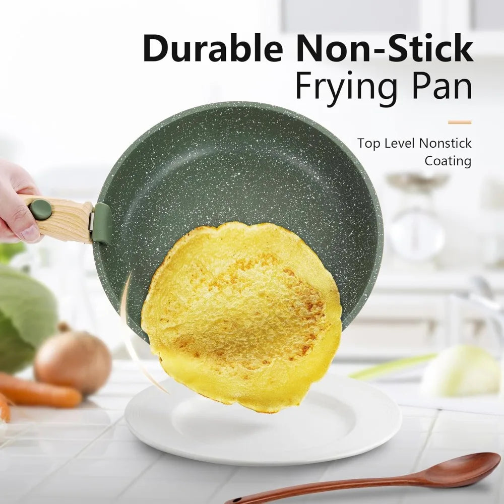 10-Piece Nonstick Cookware Set