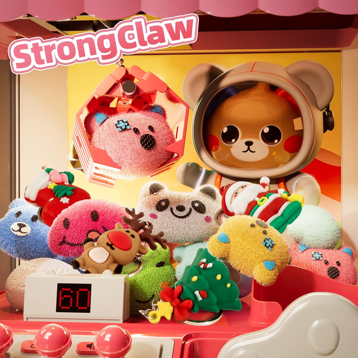 Mini Claw Doll Machine for Kids