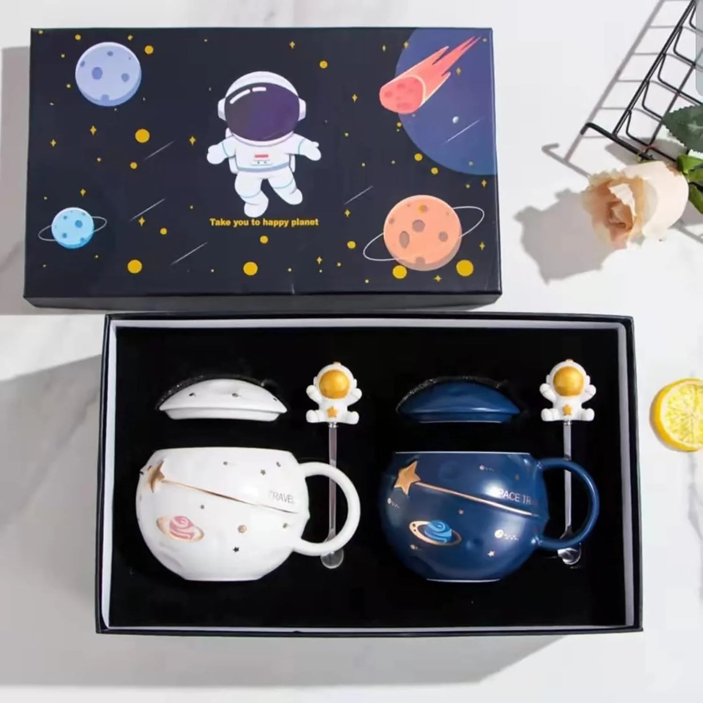 Portable Mug Warmer – Space Edition