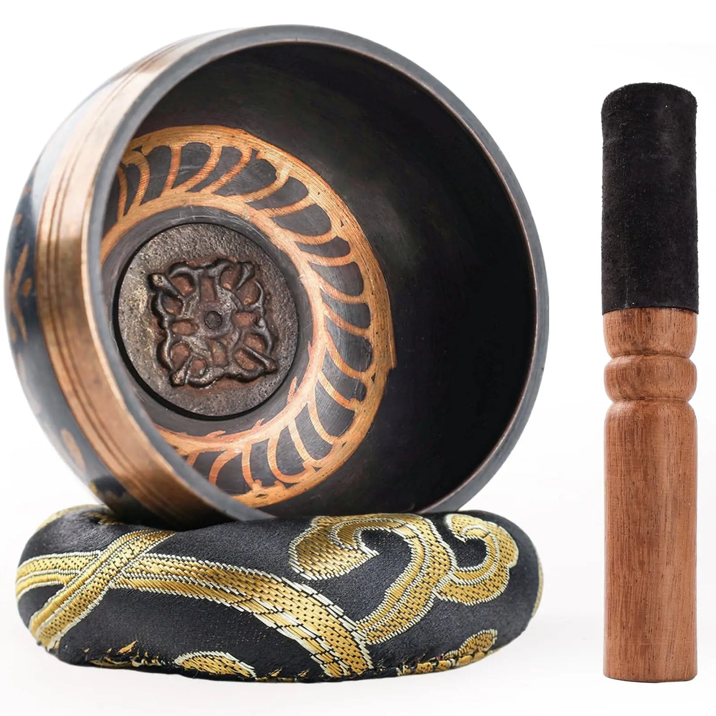 Handmade Tibetan Singing Bowl Set