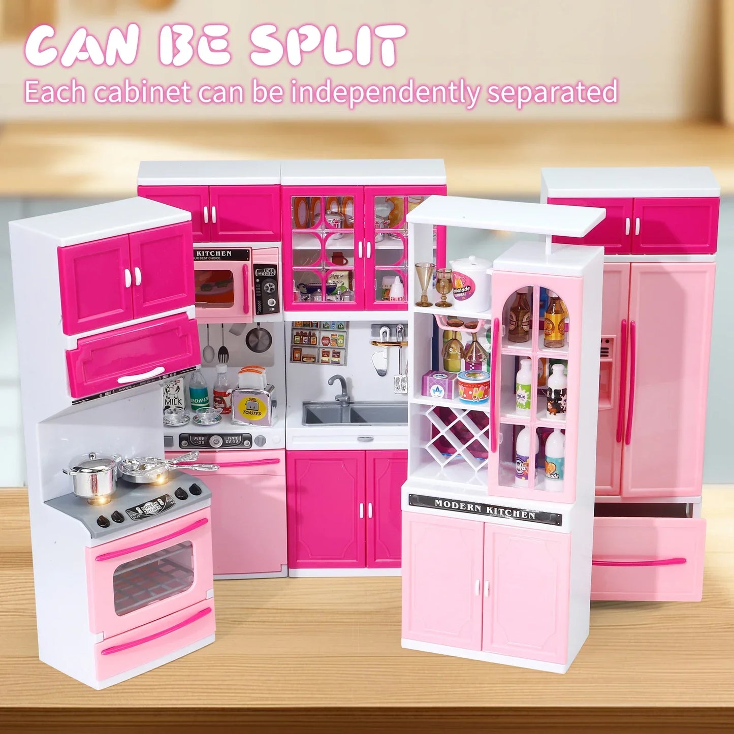 Pink Kitchen Combo