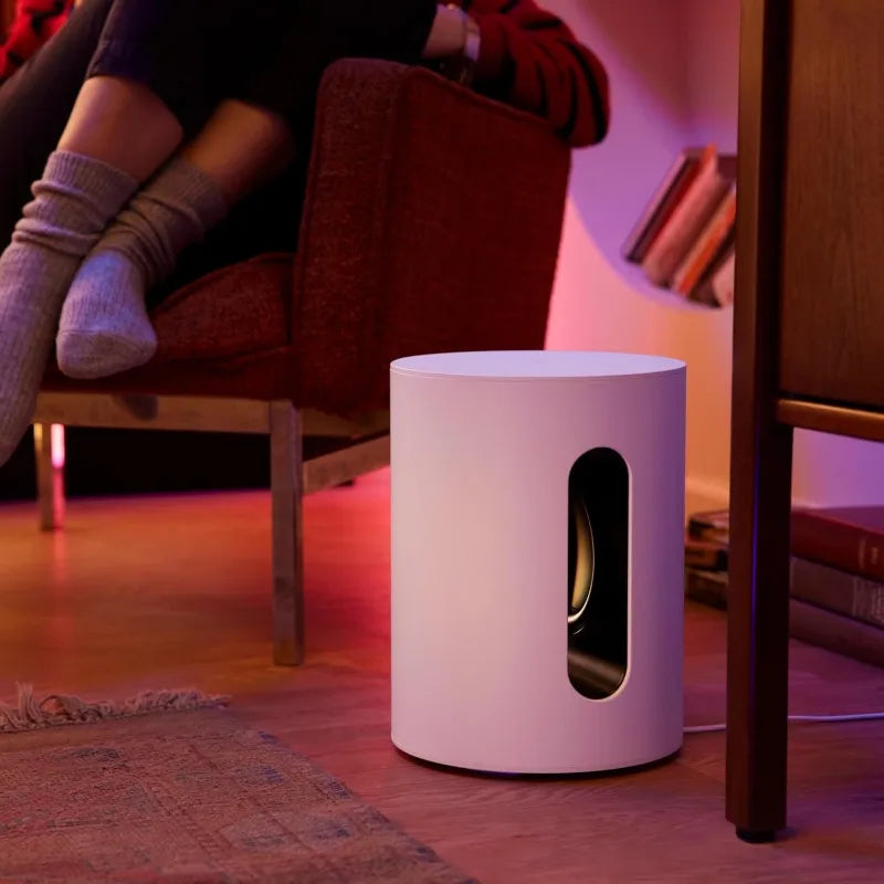 Sub Mini - White - Compact Wireless Subwoofer Electronics Home Audio›Speakers