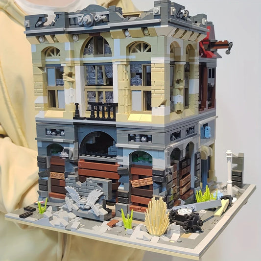 Doomsday Bank 2836PCS Building Blocks Assembly Toys Architectural Model Bricks Room Decorations Christmas Kids Birthday Gifts