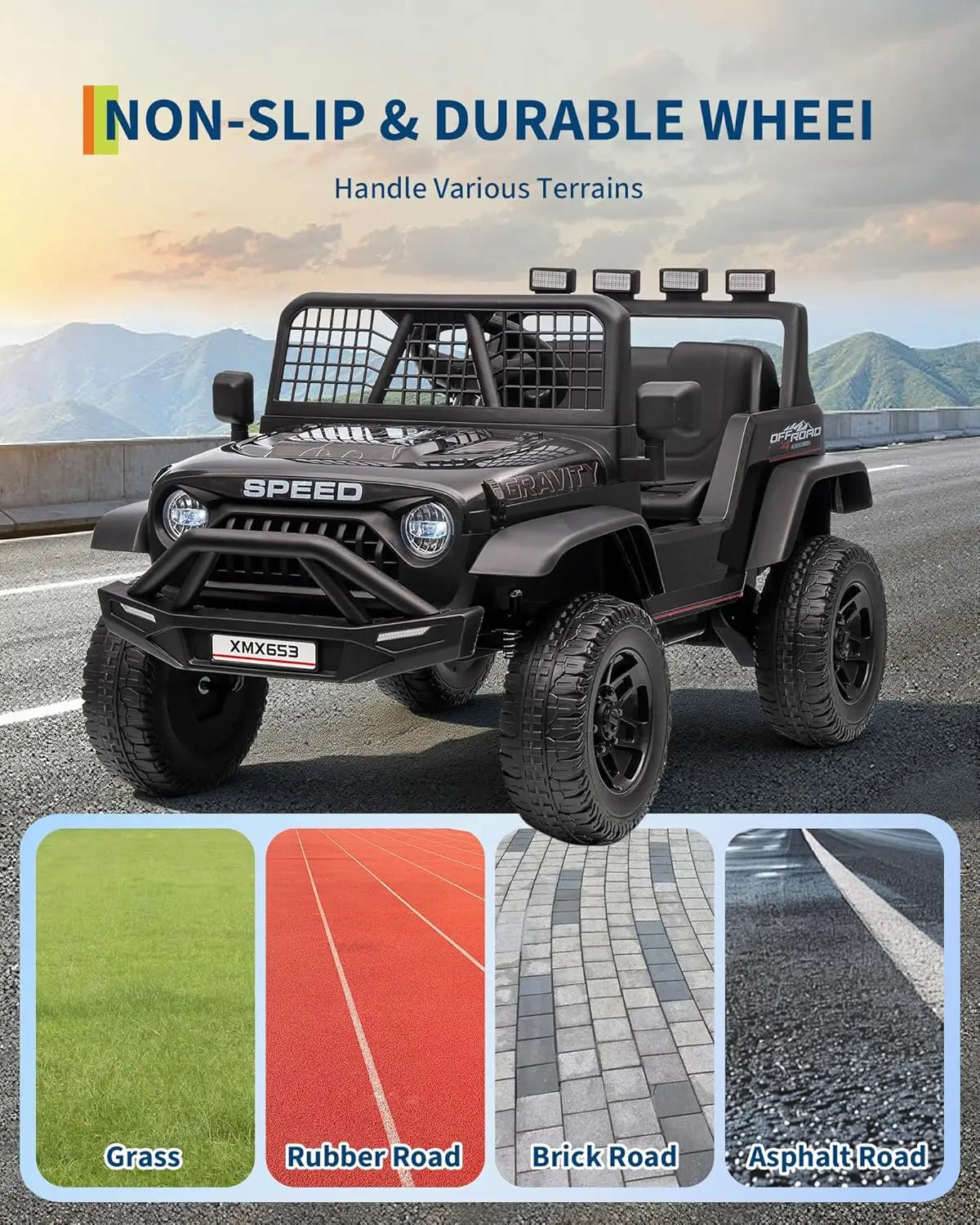 HiMISS Kids Ride-On Electric Car