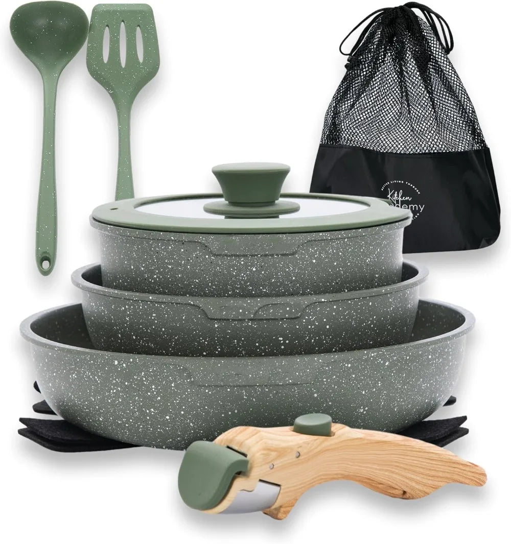 10-Piece Nonstick Cookware Set