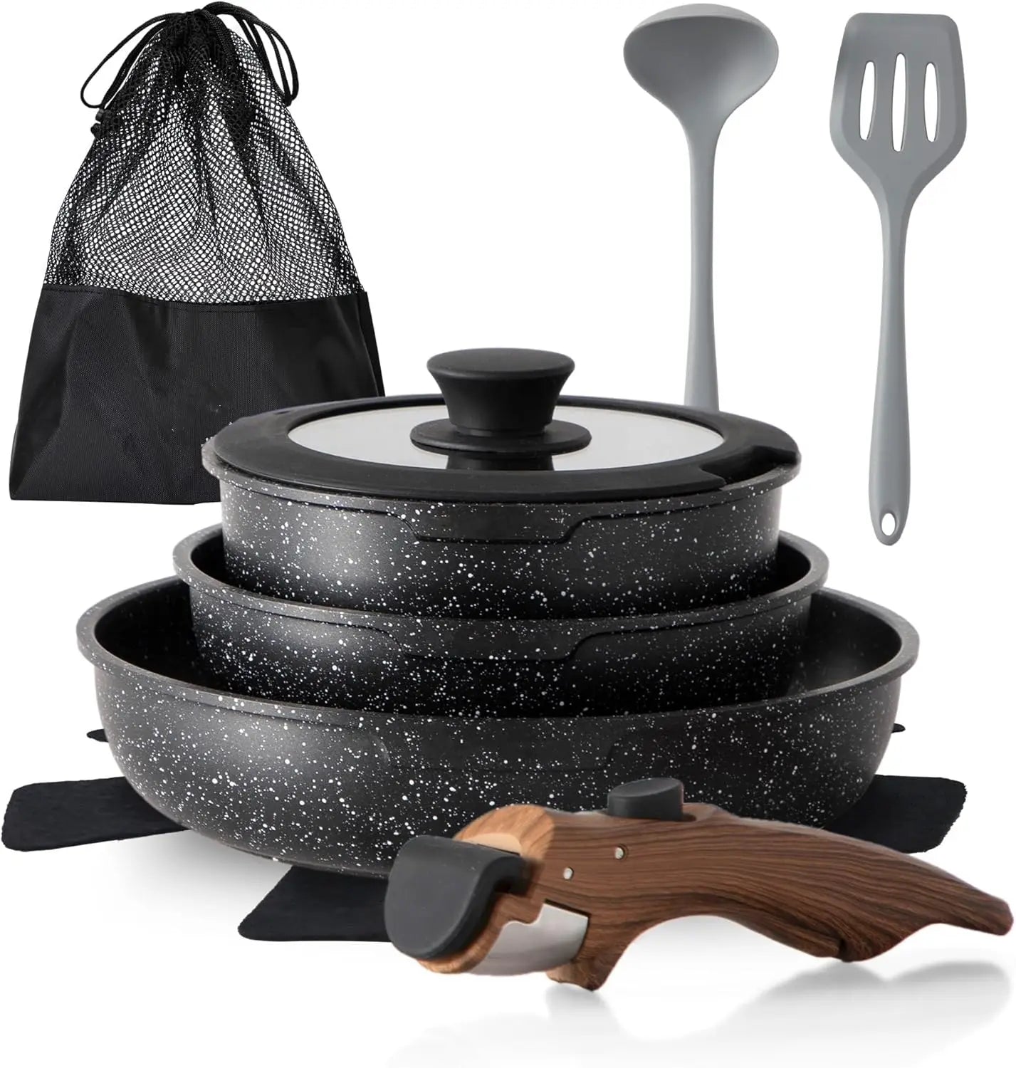 10-Piece Nonstick Cookware Set