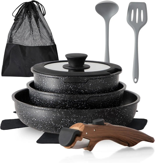 10-Piece Nonstick Cookware Set