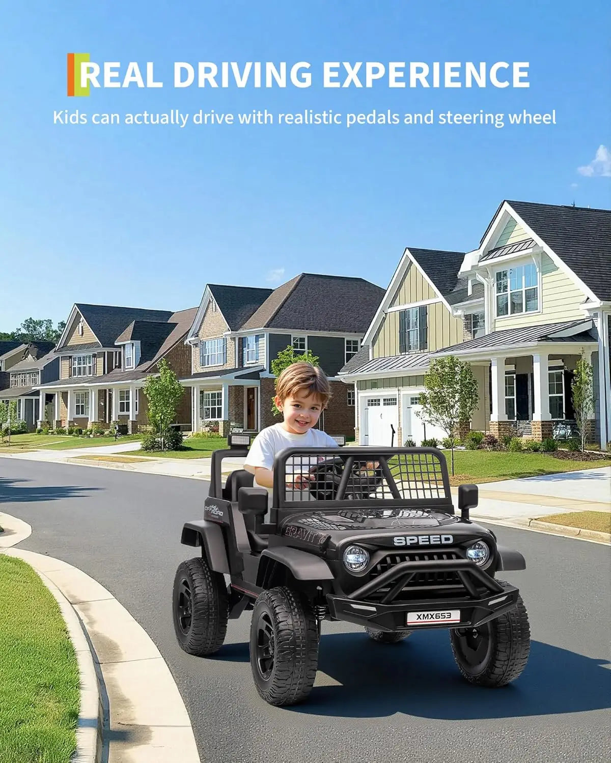 HiMISS Kids Ride-On Electric Car