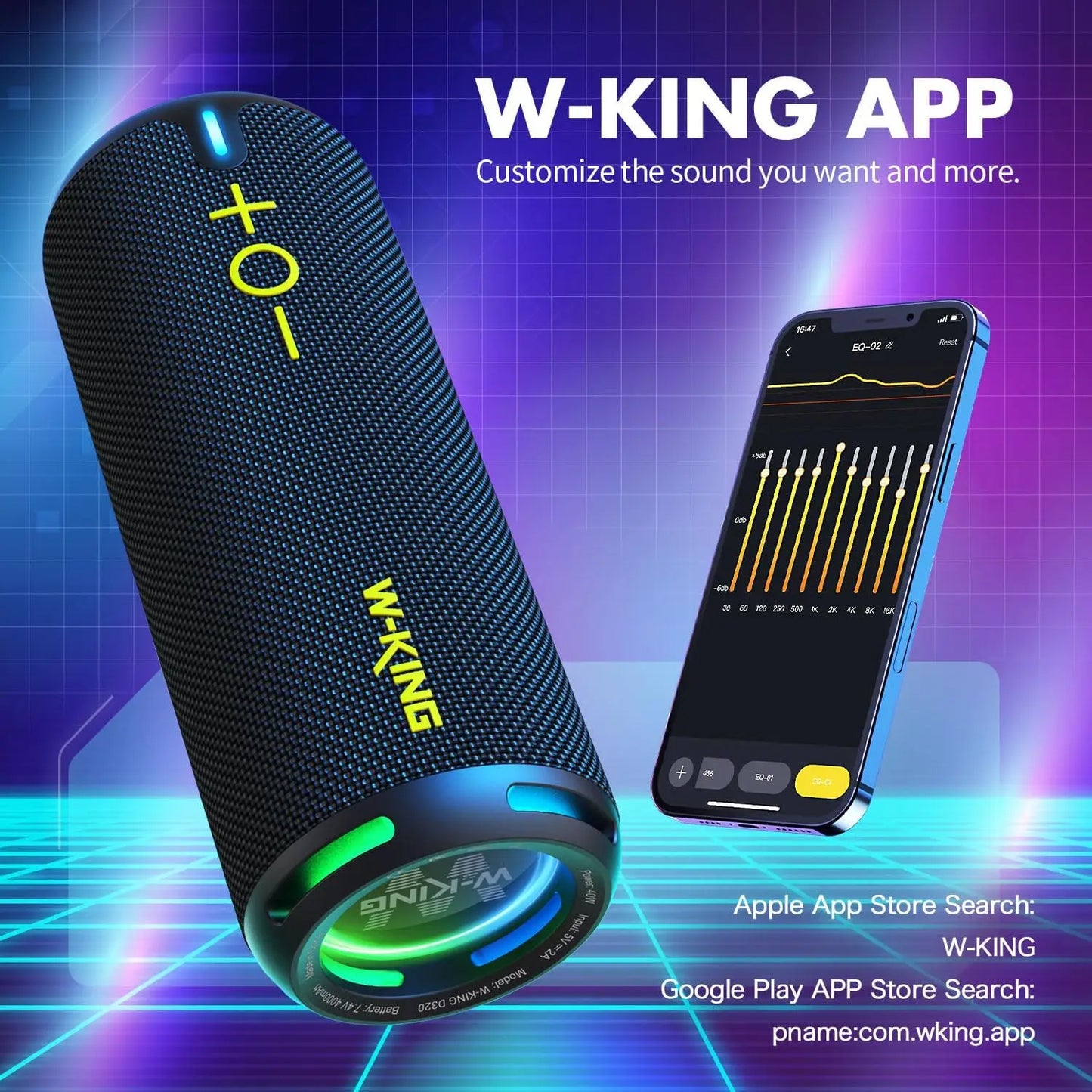 KING 40W  Bluetooth Speaker