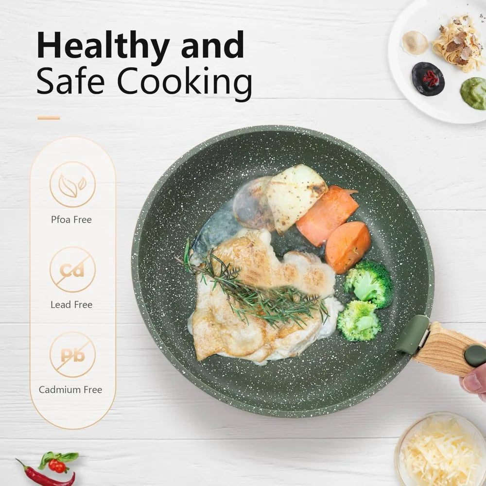 10-Piece Nonstick Cookware Set