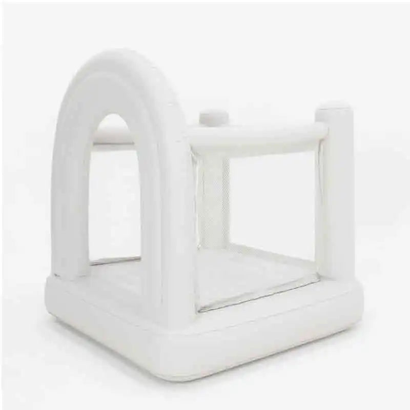 Rainbow Inflatable Bounce House for Kids