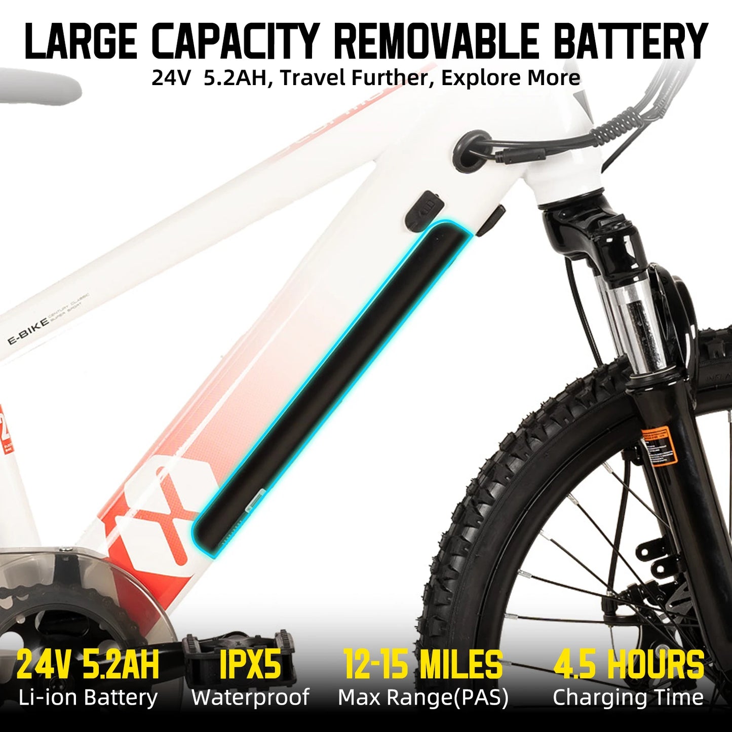 JOYSTAR 20” Electric Bike
