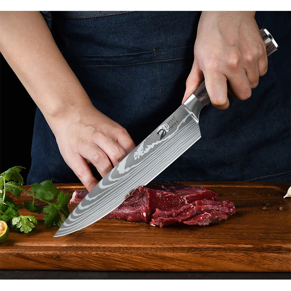 MDHAND 8pcs Kitchen Knife set