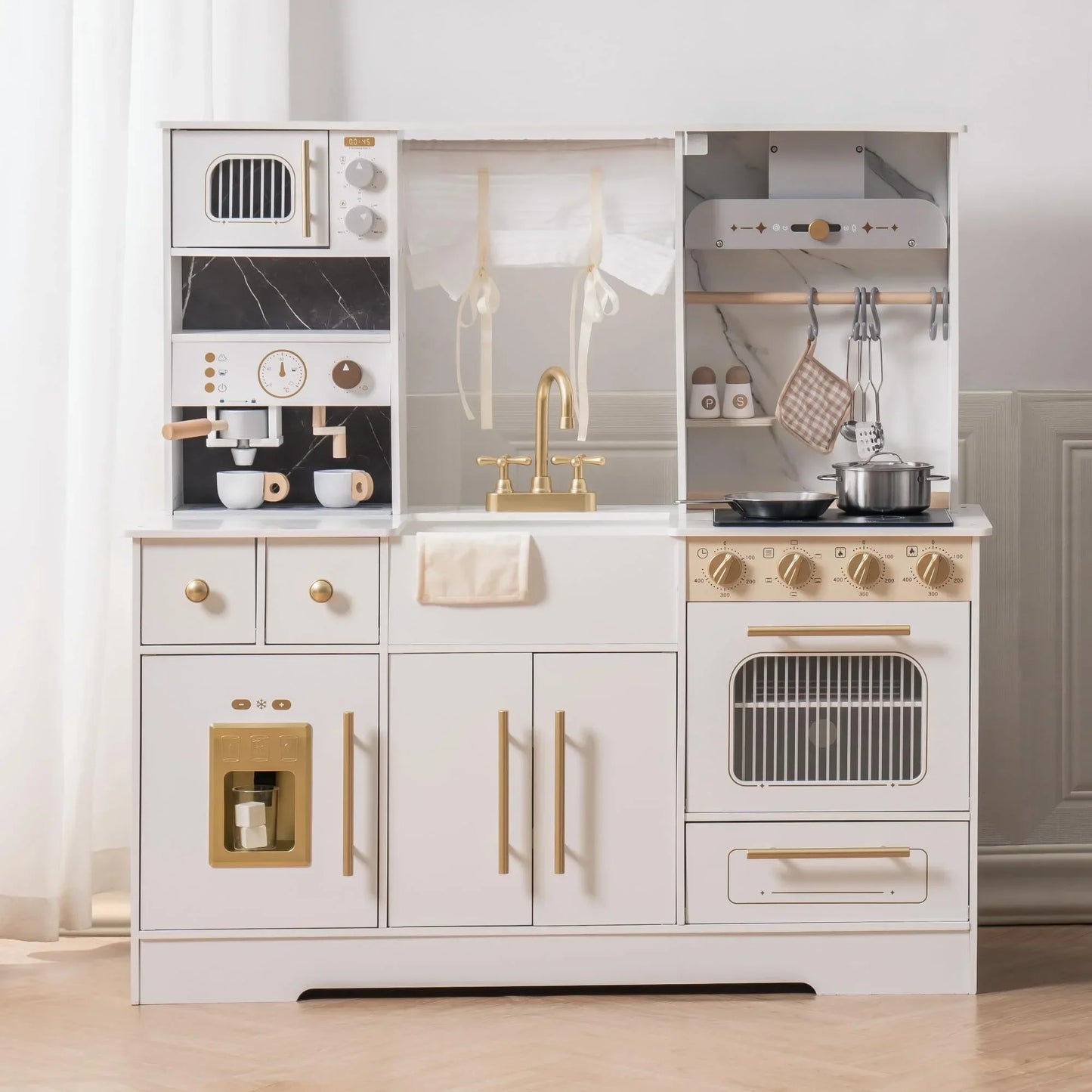 Robotime Wooden Play Kitchen Set