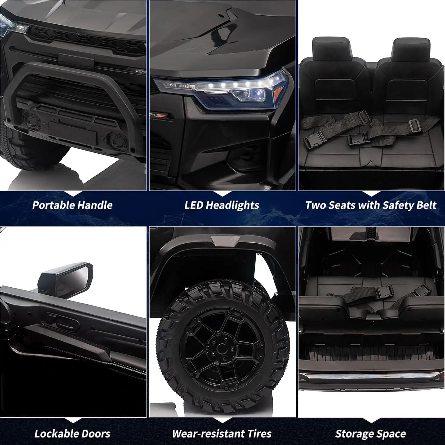 24V 2 Seater Kids Ride On Truck