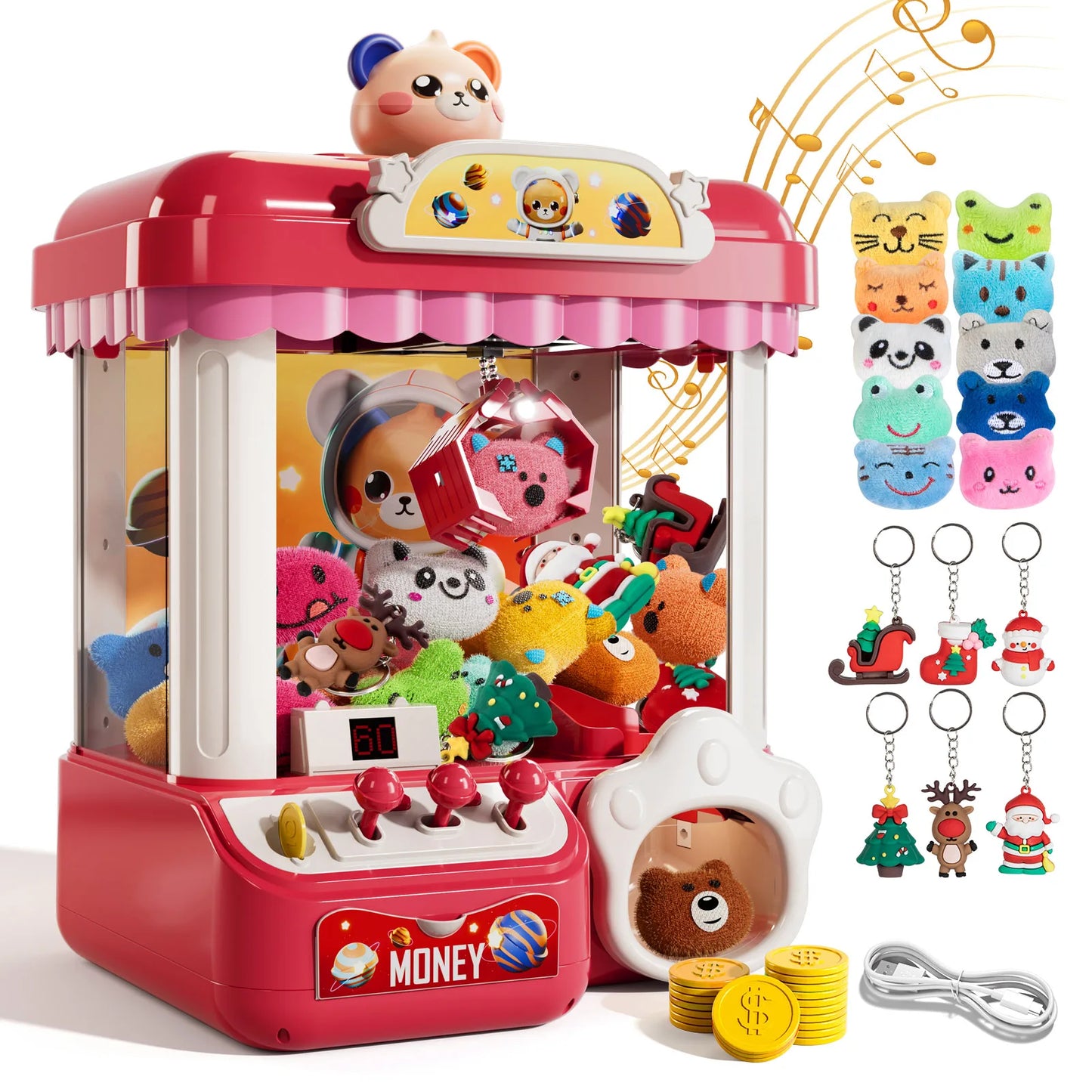 Mini Claw Doll Machine for Kids