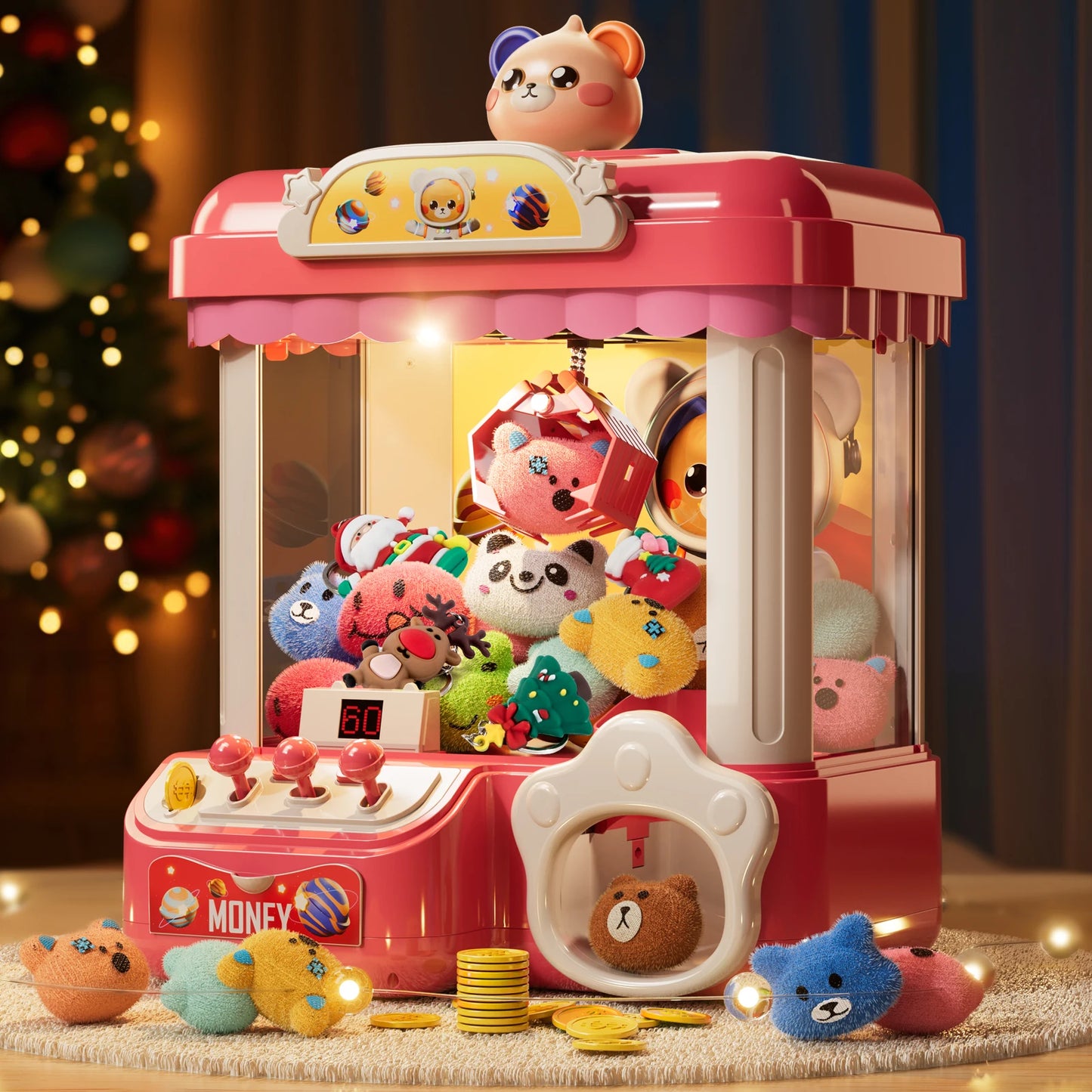 Mini Claw Doll Machine for Kids