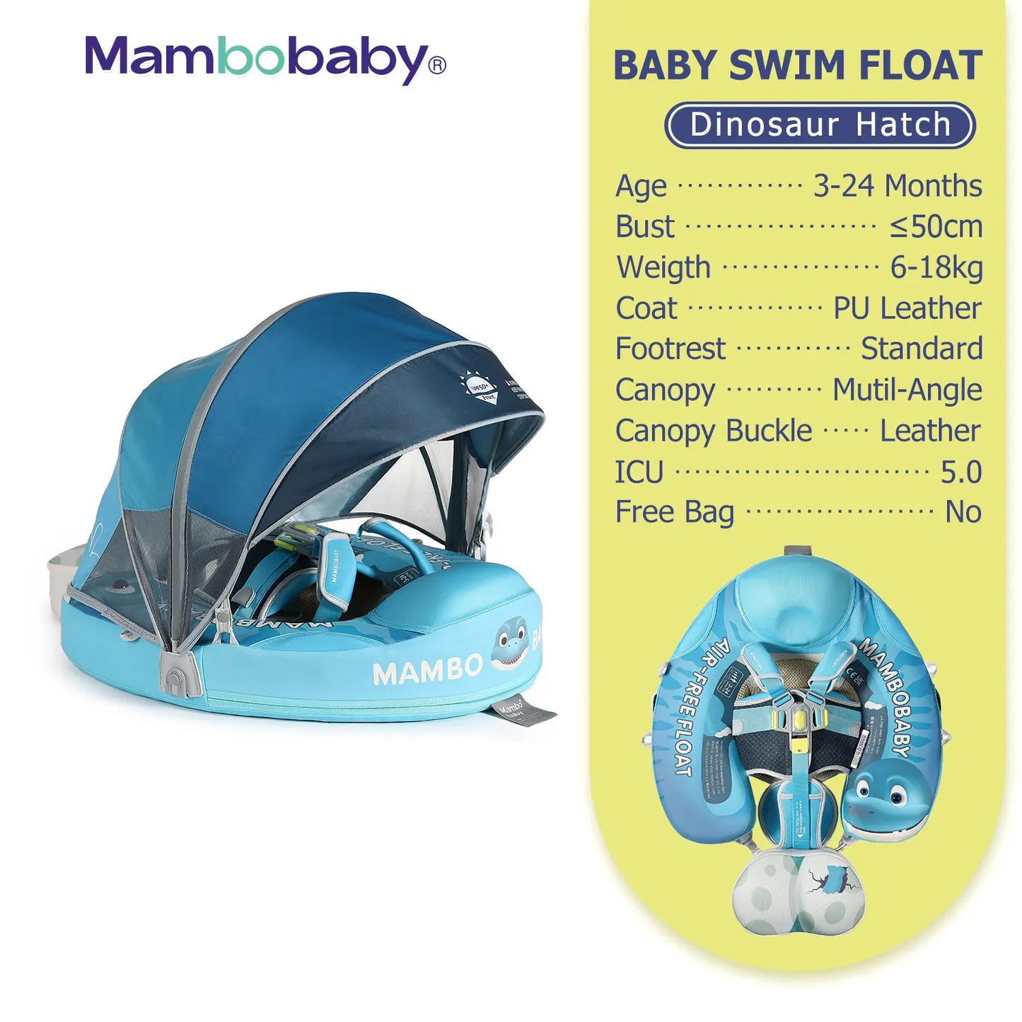 Mambobaby Baby Pool Float