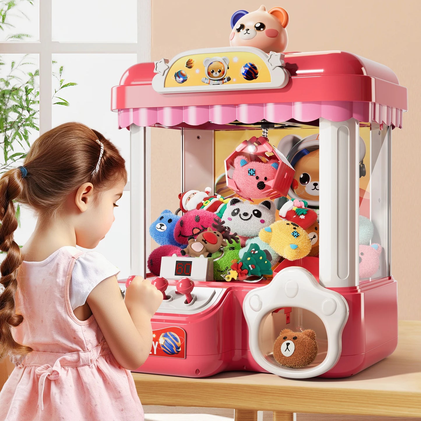 Mini Claw Doll Machine for Kids
