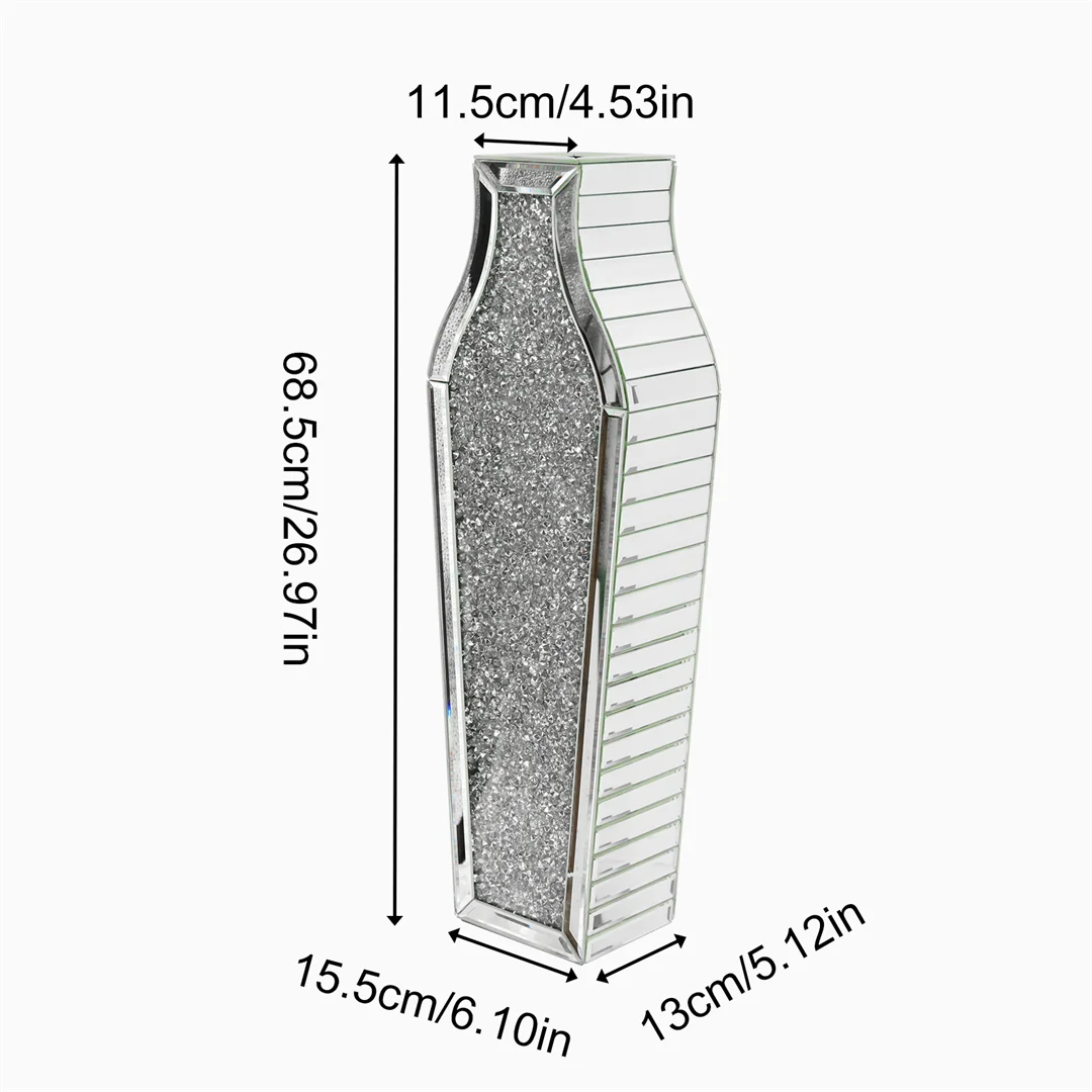 Luxury Floor Glass Vase