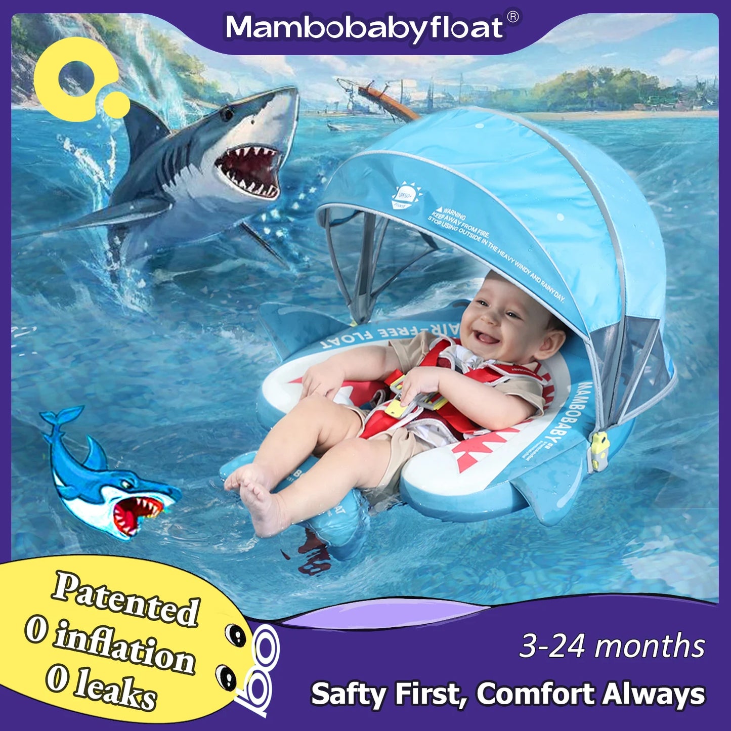 Mambobaby Baby Pool Float