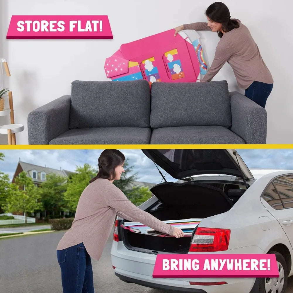 Kids Indoor Cardboard Slide